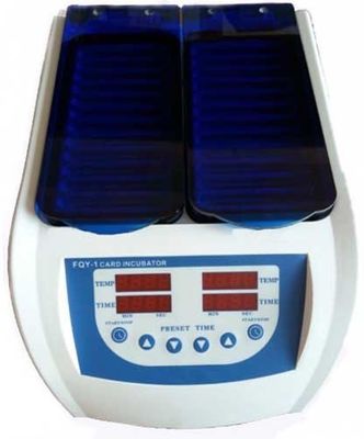 FQY-1 Gel Card Digital Incubator with two independent incubation zones