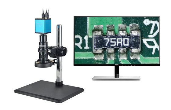 Hight Definition Automatic Focus Video Microscope iqualitrol GP-460H with Magnification 150X