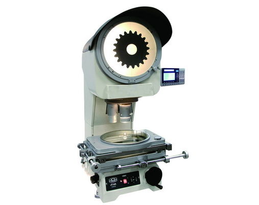 Three Lens Turret Digital Measuring Vertical Profile Projector JT14 With 12" Screen