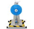 Dial Reading Pendulum Impact Testing Machine Energy 11J for Non Metallic Materials supplier