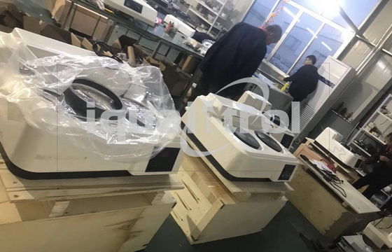 Desk Top Double Disc 203mm Metallographic Sample Polishing Machine Speed 1400rpm