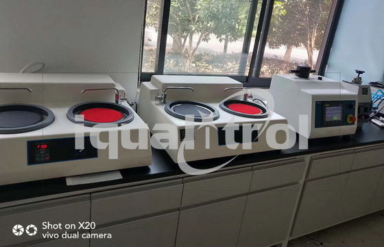 Single Disc Diameter 203mm Stepless Speed Sample Polishing Machine with Water Cooling