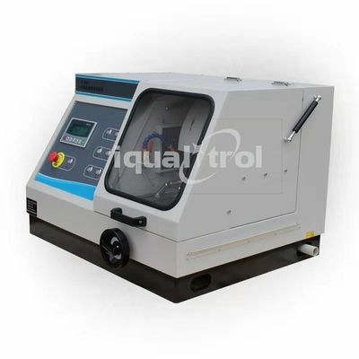 Iqualitrol Auto Metallographic Cutting Machine Q-80ZH Length Max 200mm Water Cooling