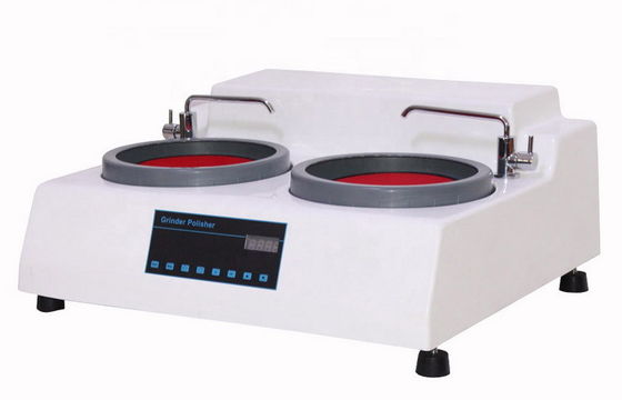 Water Cooling Metallographic Grinding And Polishing Machine 200mm Diameter