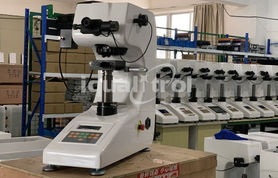 Manual Turret Micro Vickers Hardness Tester with Max Force 1Kgf Support Knoop Test