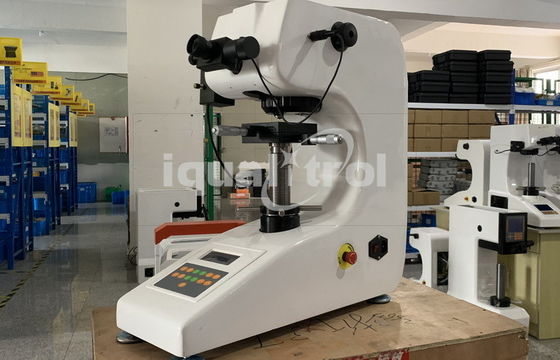 Manual Turret Micro Vickers Hardness Tester with Max Force 1Kgf Support Knoop Test