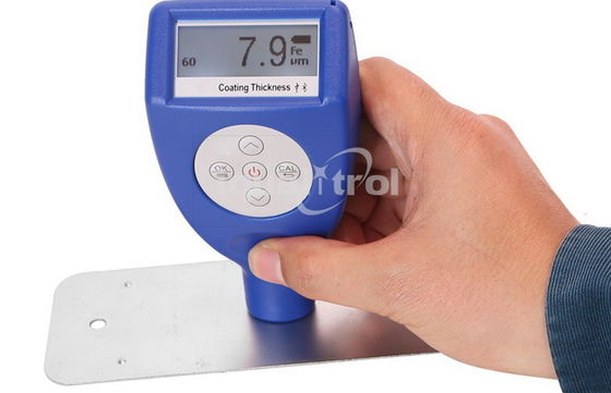 Built-in Probe Resolution 0.1um Integrated Dual Coating Thickness Meter Support F and NF