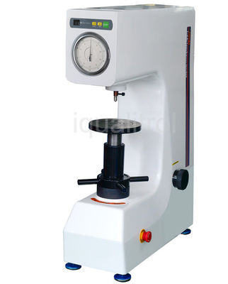 Diamond Indenter Rockwell Hardness Testing Machine AC110V 60Hz With Emergency Stop