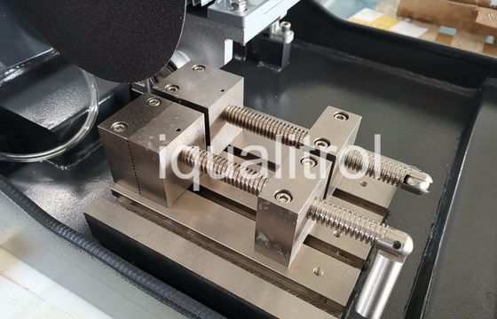Water Cooling Manual Metallographic Cutting Machine with CE Max Cut Section 80mm