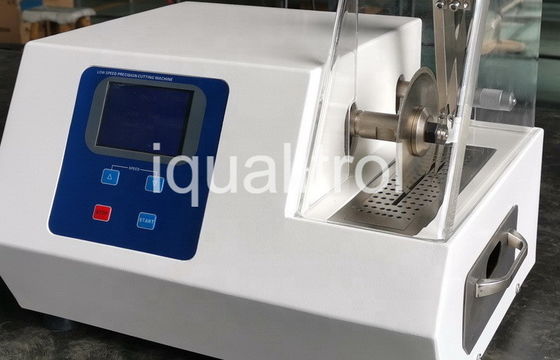 Low Speed Specimen Metallographic Precision Cutting Machine DTQ-5 for Electronic Parts