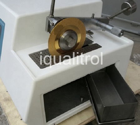 Low Speed 10-600rpm Metallographic Cutting Machine iCut-864 80W With Diamond Saw