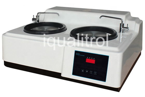 Stepless Speed 50-600rpm Metallography Polishing Machine XGrind-315 With Double Disc