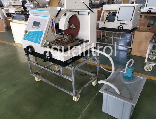 Precision Automatic Metallographic Cutting Machine 3.3KW Speed 2100rpm Water Cooling