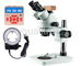 Digital Stereo Zoom Microscope High Eye Point Magnification 7X - 45X
