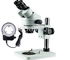 Trinocular Head Parallel Stereo Zoom Optical Microscope 8x to 50x Magnification supplier