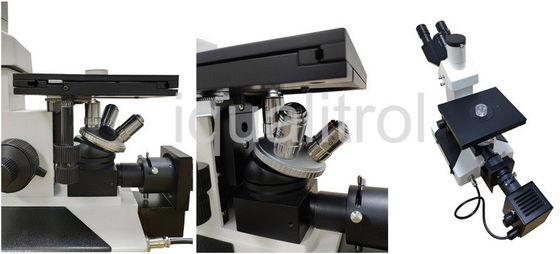 DIC Inverted Metallurgical Microscope with UIS Optic System and Wide Field Eyepiece supplier