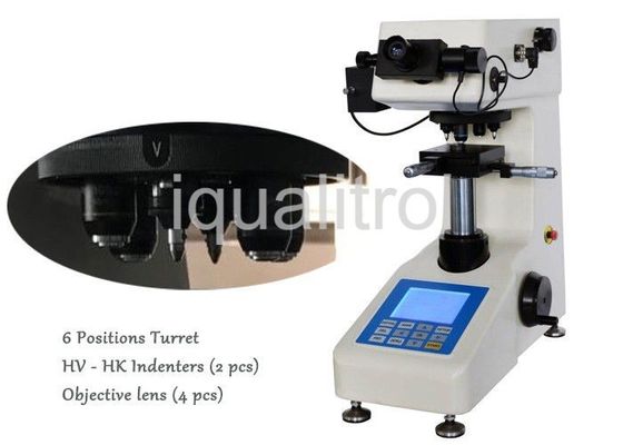 Large LCD Automatic Turret Micro Knoop Vickers Hardness Tester with Thermal Printer