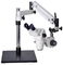 Digital Stereo Zoom Microscope High Eye Point Magnification 7X - 45X supplier