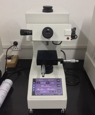 Motorized Turret Micro Vickers Hardness Tester for Brittle Hard Materials with HV Knoop Indenter