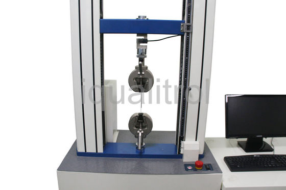 LCD Display Tension Test Machine With Emergency Stop Safety System Max Capacity 500KN