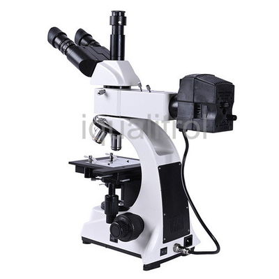 Upright Reflected Digital Metallurgical Trinocular Microscope with Polarizer Device