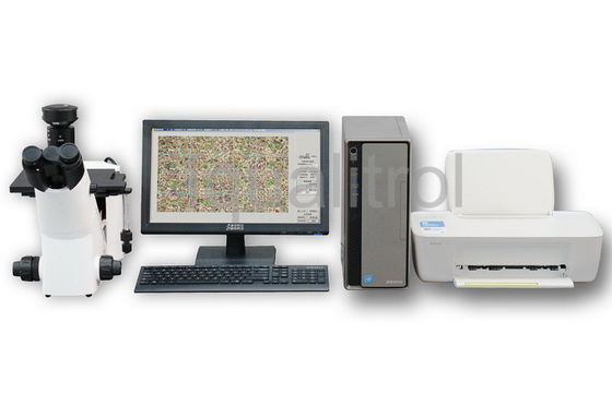 DIC Inverted Metallurgical Microscope with UIS Optic System and Wide Field Eyepiece