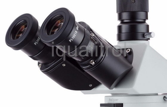 Polarizer Reflected Digital Metallurgical Microscope iMet-222 80X 40X With Halogen Lamp