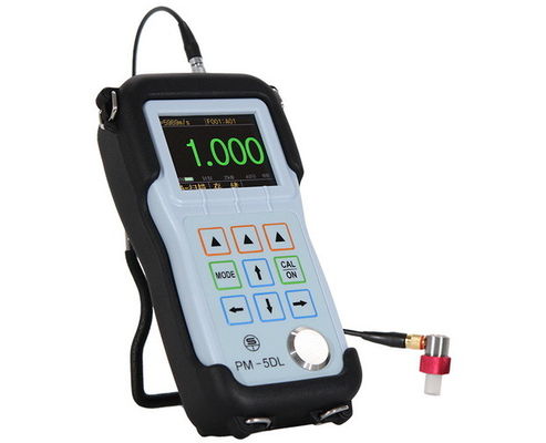 Echo Mode Ultrasonic Thickness Gauge Meter PM-5DL OLED Screen Resolution 0.001mm