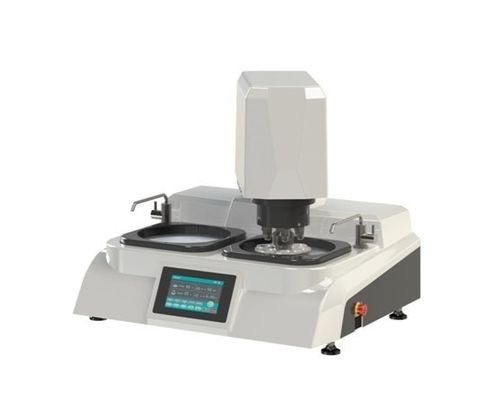 Center pneumatic pressurization Double Disc automatic metallographic grinding polishing machine