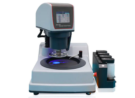 Touch Screen Alpha-600 Automatic Grinding And Polishing Machine With Compact Designed