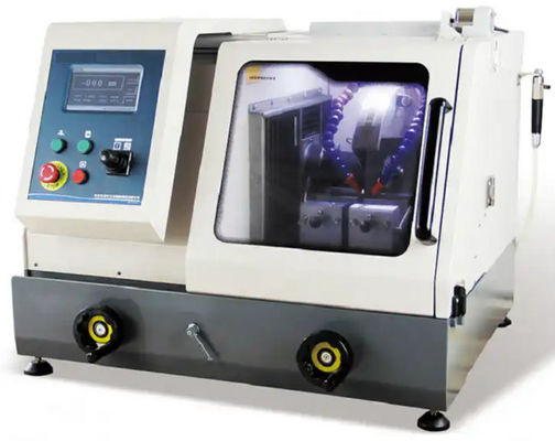 Automatic Metallographic Cutting Machine 2100rpm AC-80 AC-100 Recycle Water Cooling